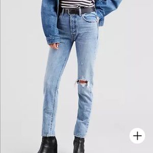Levi 501 skinny short jeans W 30 L 28